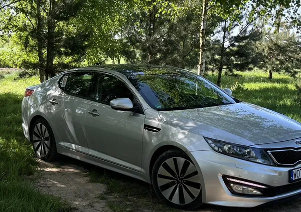 mazowieckie Kia Optima cena 44499 przebieg: 262500, rok produkcji 2013 z Otwock